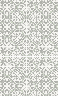 Rolgordijn voor het raam Portugese tegel