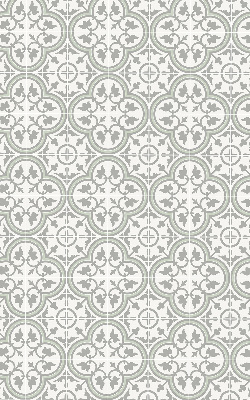 Rolgordijn voor het raam Portugese tegel