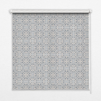 Rolgordijn verduisterend Portugese tegel