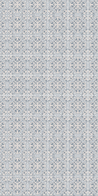 Rolgordijn verduisterend Portugese tegel