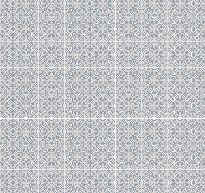 Rolgordijn verduisterend Portugese tegel