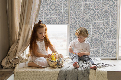 Rolgordijn verduisterend Portugese tegel