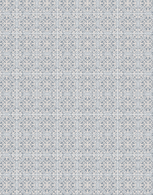 Rolgordijn verduisterend Portugese tegel