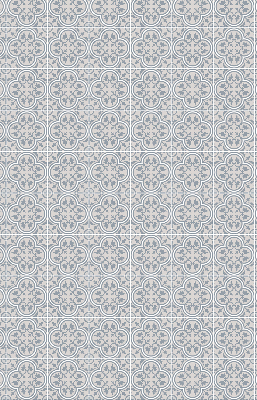 Rolgordijn verduisterend Portugese tegel