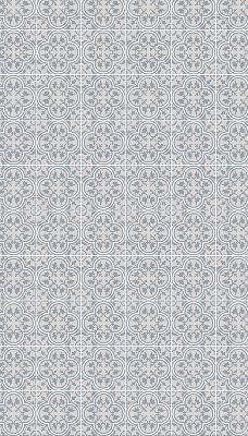 Rolgordijn verduisterend Portugese tegel