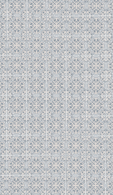 Rolgordijn verduisterend Portugese tegel