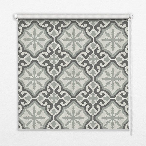 Rolgordijn voor het raam Marokkaanse tegel