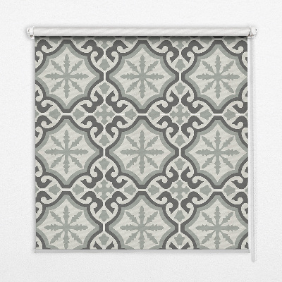 Rolgordijn voor het raam Marokkaanse tegel