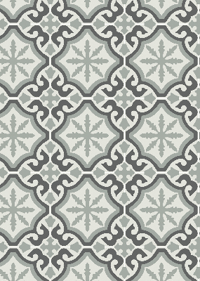 Rolgordijn voor het raam Marokkaanse tegel