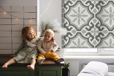 Rolgordijn voor het raam Marokkaanse tegel