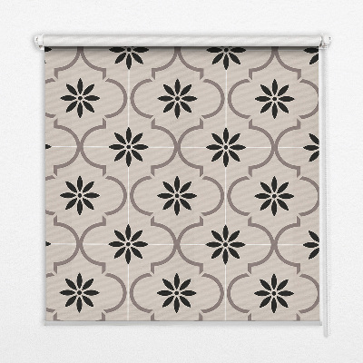 Rolgordijn verduisterend Marokkaanse bloemvormige tegel