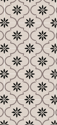 Rolgordijn verduisterend Marokkaanse bloemvormige tegel