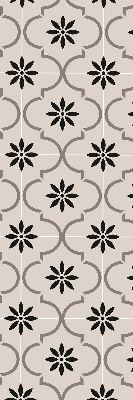 Rolgordijn verduisterend Marokkaanse bloemvormige tegel