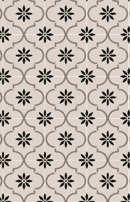 Rolgordijn verduisterend Marokkaanse bloemvormige tegel