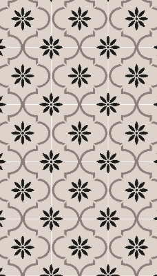 Rolgordijn verduisterend Marokkaanse bloemvormige tegel