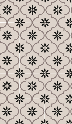 Rolgordijn verduisterend Marokkaanse bloemvormige tegel