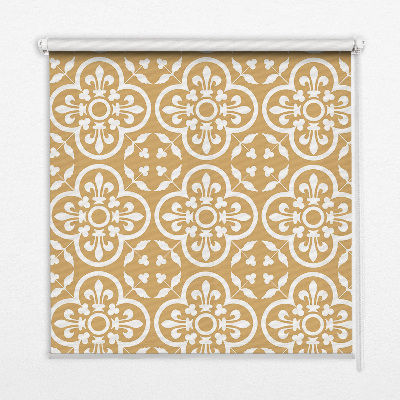 Rolgordijn voor het raam Portugese volkspatroontegel