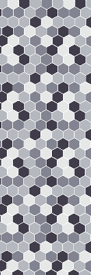 Rolgordijn voor het raam Honingraten