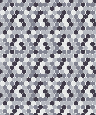 Rolgordijn voor het raam Honingraten