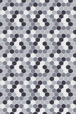 Rolgordijn voor het raam Honingraten