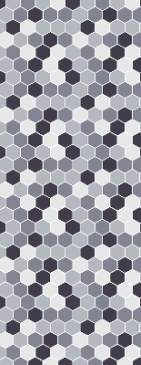 Rolgordijn voor het raam Honingraten