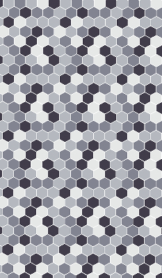 Rolgordijn voor het raam Honingraten