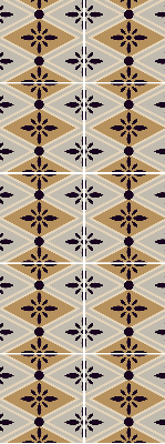 Rolgordijn verduisterend Bloem in een ruit