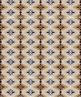 Rolgordijn verduisterend Bloem in een ruit