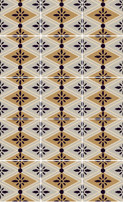 Rolgordijn verduisterend Bloem in een ruit