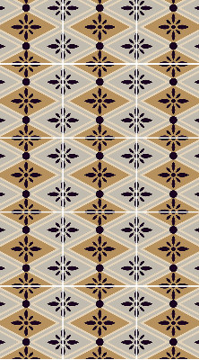 Rolgordijn verduisterend Bloem in een ruit