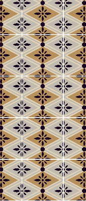 Rolgordijn verduisterend Bloem in een ruit