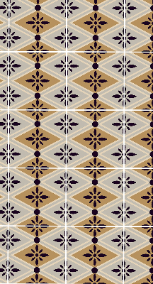 Rolgordijn verduisterend Bloem in een ruit