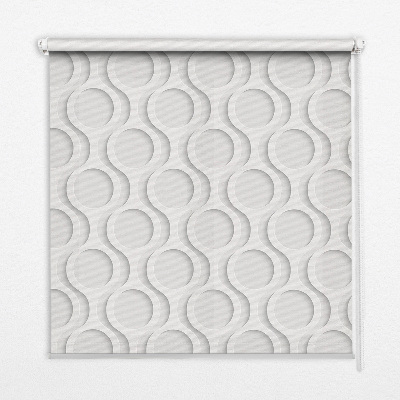 Rolgordijn voor het raam Een wiel binnen een wiel