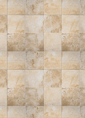 Rolgordijn voor het raam Tegels