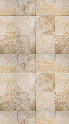 Rolgordijn voor het raam Tegels