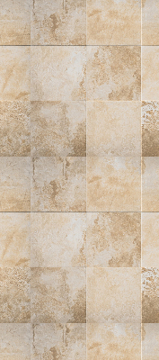 Rolgordijn voor het raam Tegels