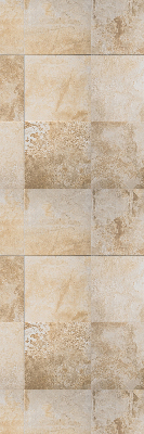 Rolgordijn voor het raam Tegels