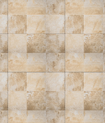 Rolgordijn voor het raam Tegels