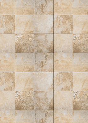 Rolgordijn voor het raam Tegels