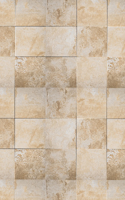 Rolgordijn voor het raam Tegels