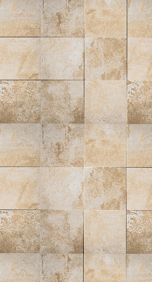 Rolgordijn voor het raam Tegels