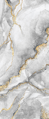 Rolgordijn voor het raam Grijs marmer