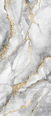 Rolgordijn voor het raam Grijs marmer