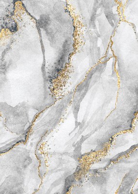 Rolgordijn voor het raam Grijs marmer