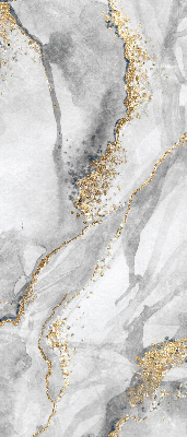 Rolgordijn voor het raam Grijs marmer