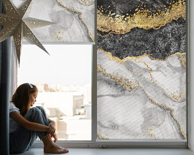 Rolgordijn verduisterend Marmer