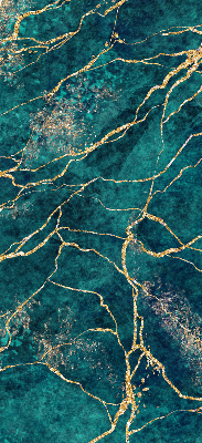 Rolgordijn verduisterend Groen marmer