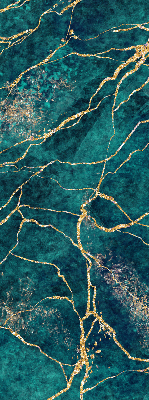 Rolgordijn verduisterend Groen marmer