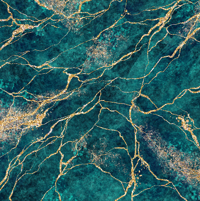 Rolgordijn verduisterend Groen marmer