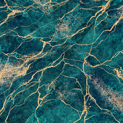 Rolgordijn verduisterend Groen marmer